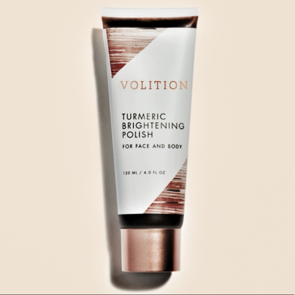 Volition Turmeric Brightening Polish Face Scrub NIB